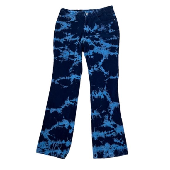 VTG REVOLT JEANS CO. Tie Dye Corduroy Jeans - Picture 2 of 6